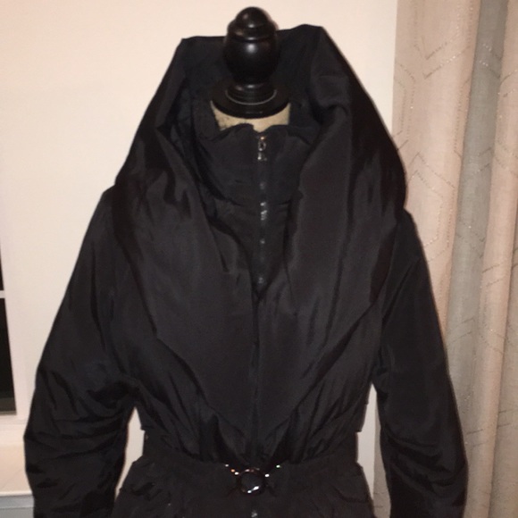 Black Down and Feather Jacket - Picture 2 of 7